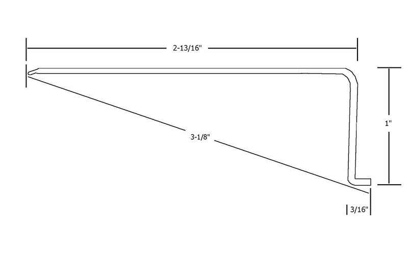 BEAM Lighting Plastics Your Diffuser Source Beam Lighting Under Cabinet Light Cover Replacement | White Ribbed Acrylic Diffuser (L-Shaped, 33") - Image 3